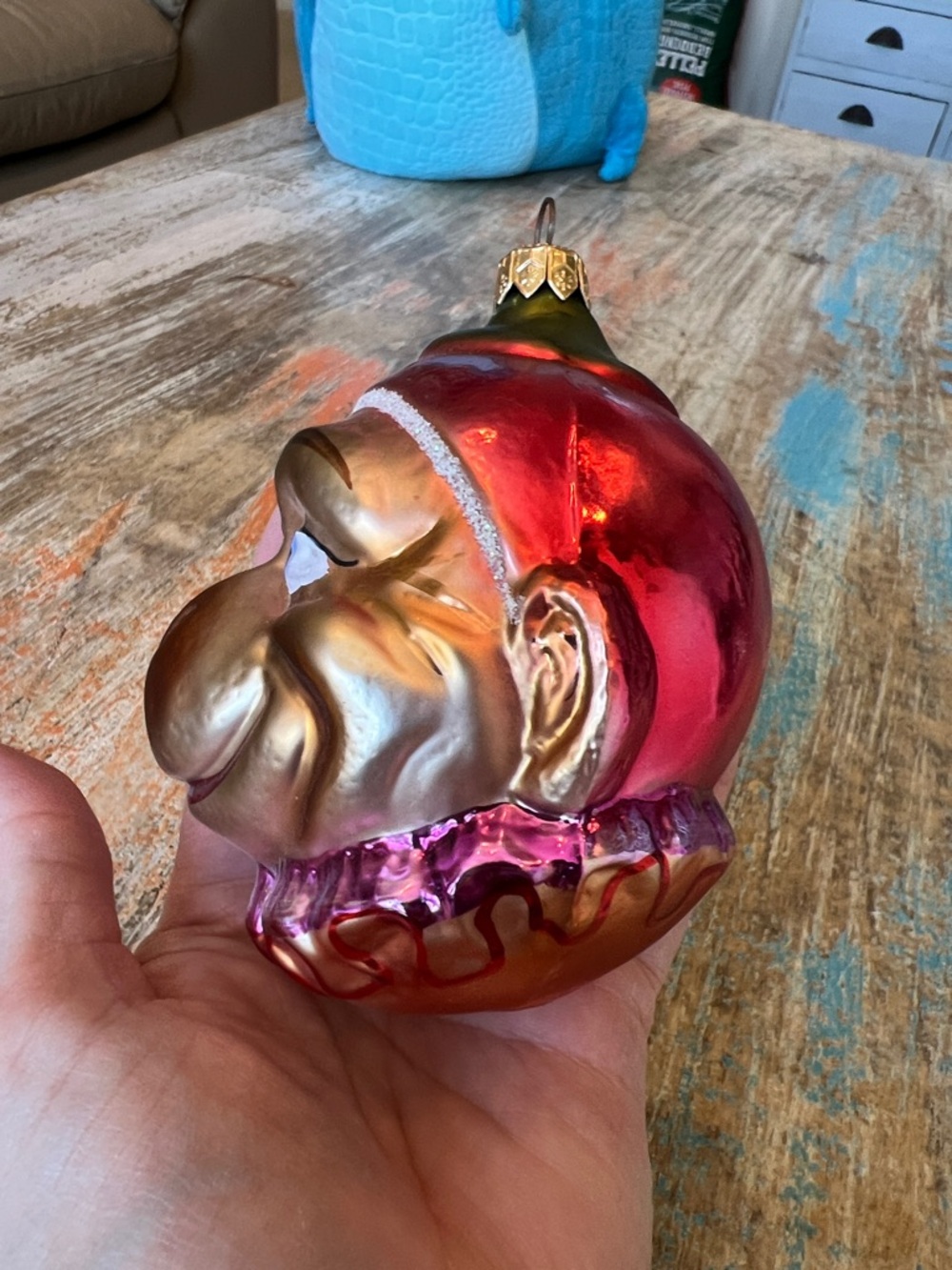 Vintage Christopher Radko Monkey Ornament - Picture 5 of 10